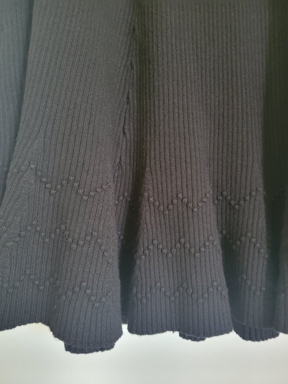 Maeve Anthropologie Ribbed Mini Sweater Skirt NWOT! size S